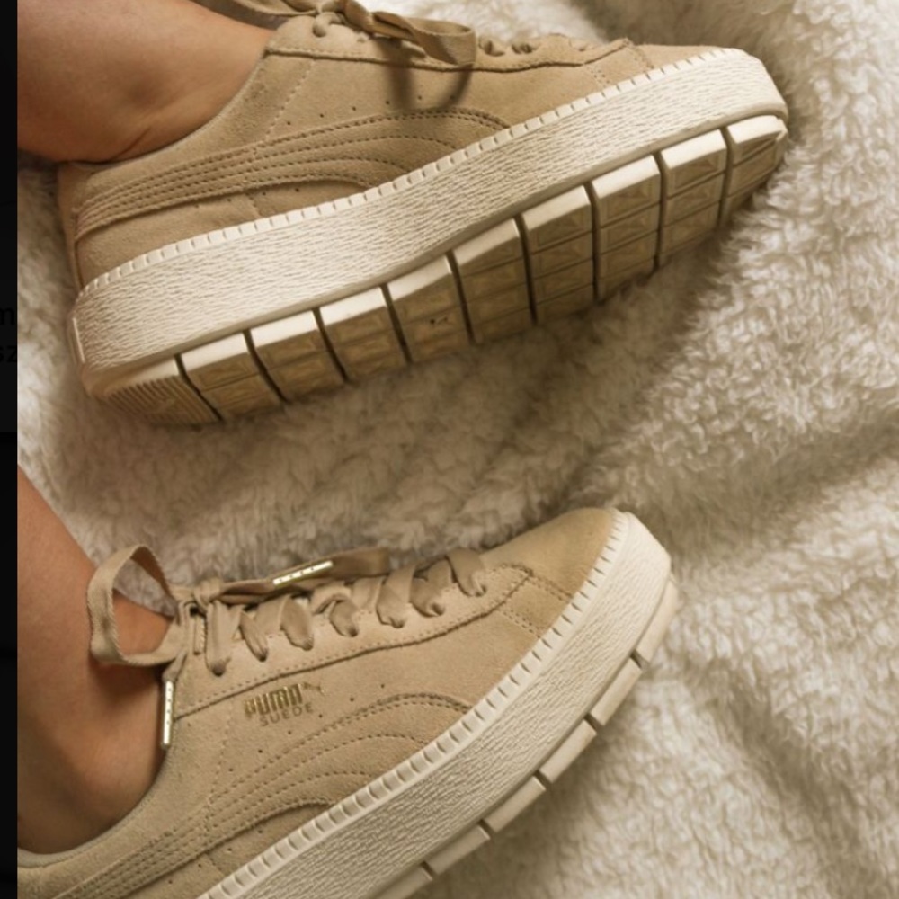 Puma Suede platform sneakers
